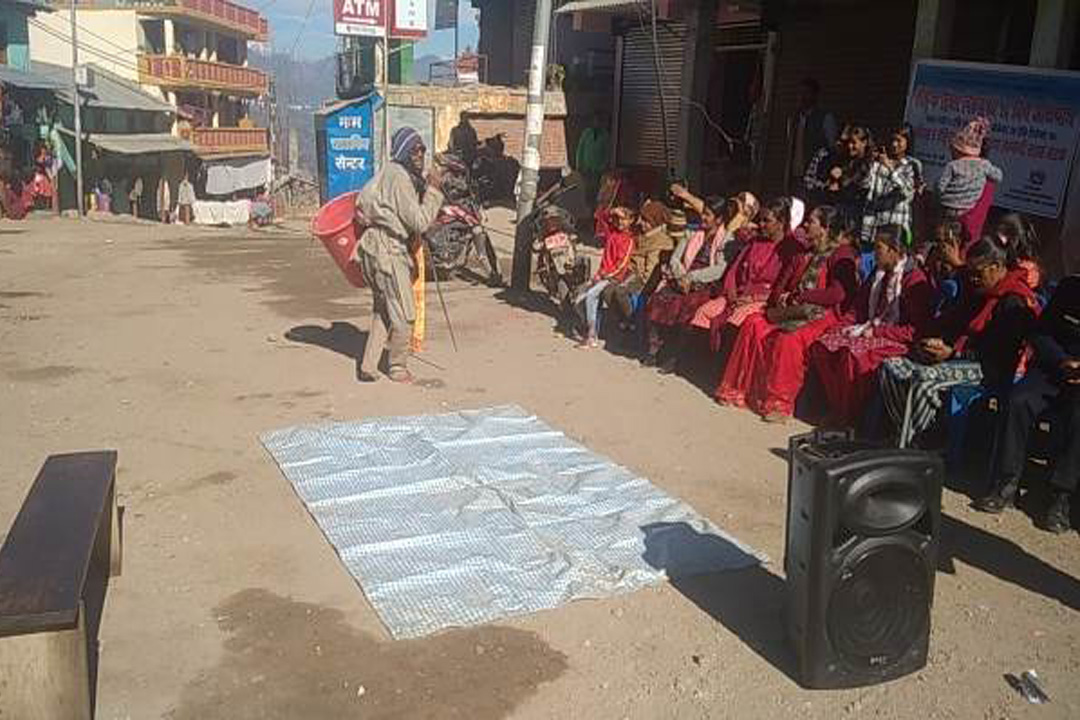 बैतडीमा लैंगिक हिंसा र बालविवाह विरुद्ध सडक नाटक प्रदर्शन 